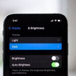 How to enable dark mode on iPhone and set a schedule