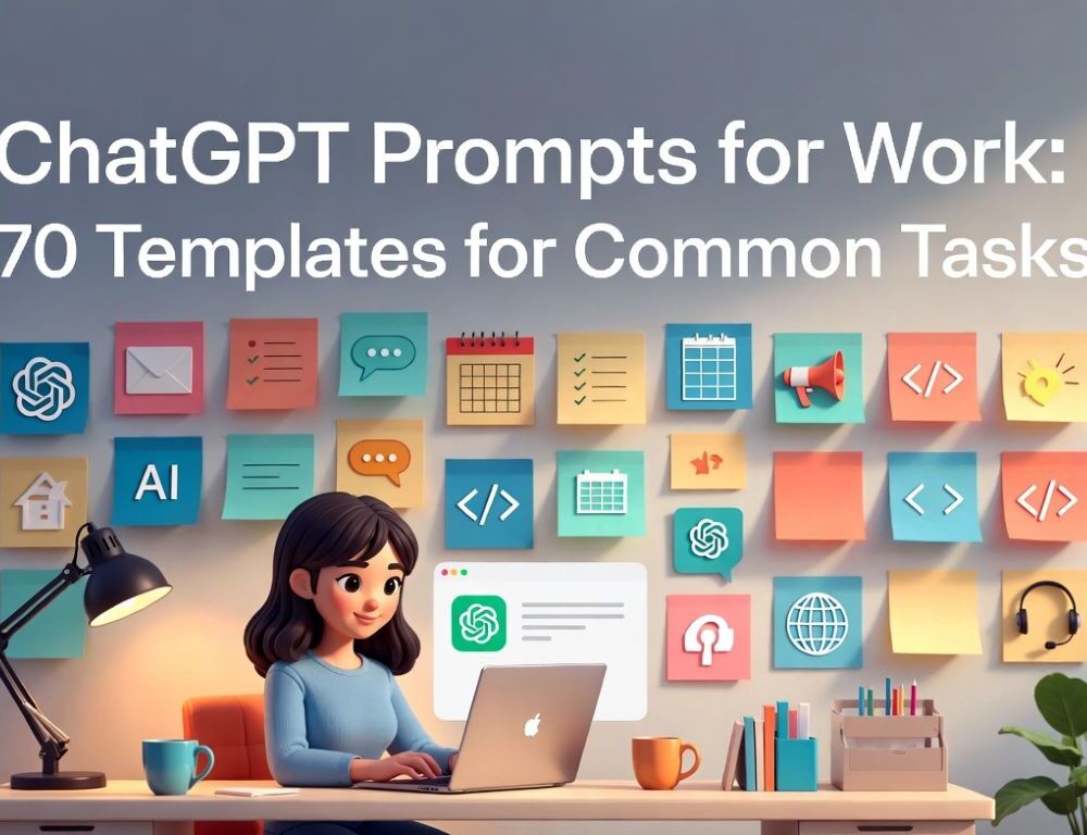 ChatGPT prompts for work: 70 templates for common tasks