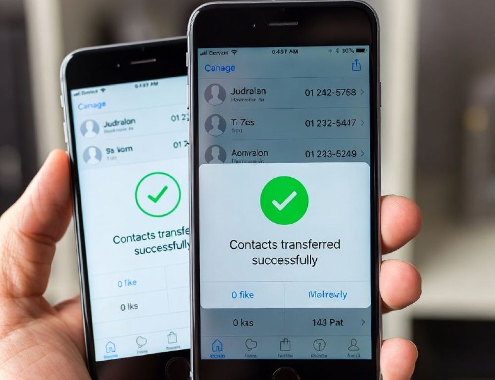 How to transfer contacts from phone to phone (no duplicates)