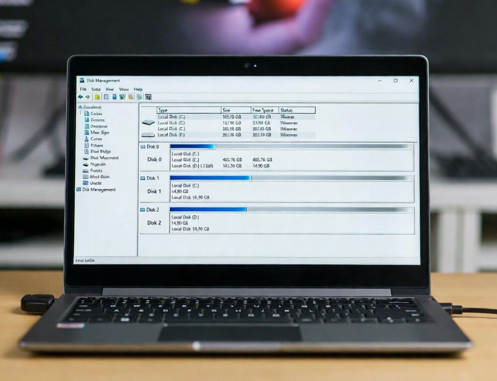Windows 10 disk management: volumes, letters, GPT basics