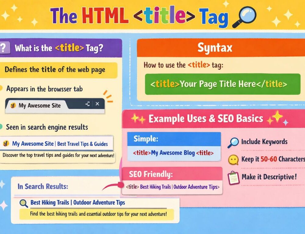 HTML Title Tag: How to Write Better Page Titles