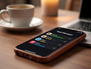 iPhone task manager: control apps and background activity