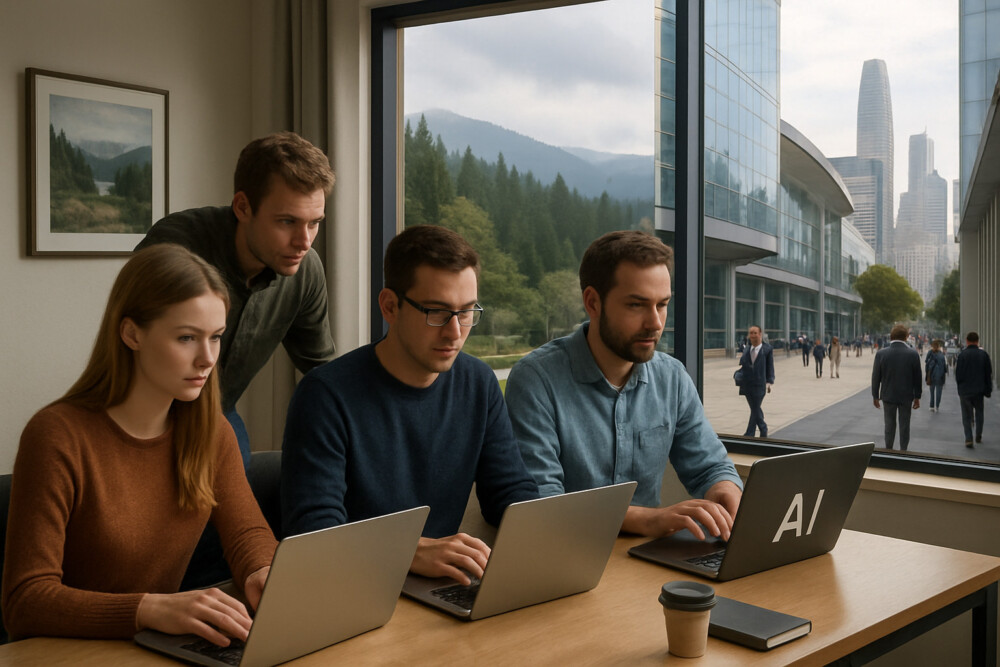 German AI Startup Challenges Silicon Valley in Images